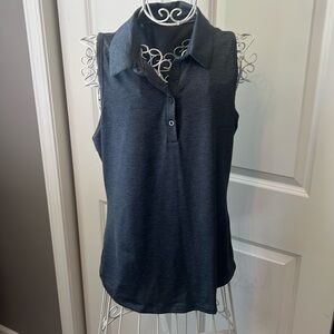 Under Armor Zinger 2.0 Sleeveless Heather Golf Polo